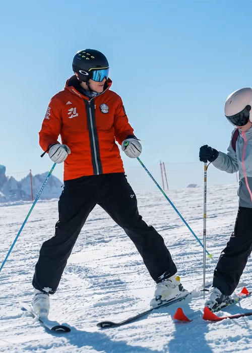 Bambini sugli sci a Madonna di Campiglio