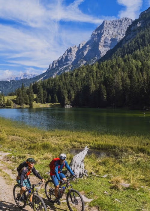 In mountain bike a Madonna di Campiglio